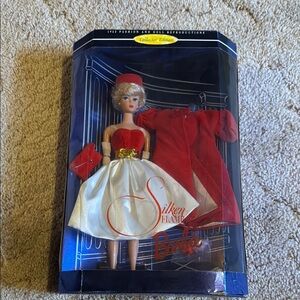 Silken Flame Barbie Doll with Red and White Outfit